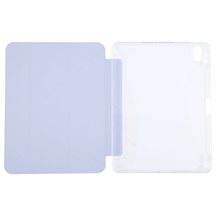 Чохол-книжка BeCover Ultra Slim Origami Transparent з кріпленням Apple для Apple iPad 10.9" 2022 Purple (712941)