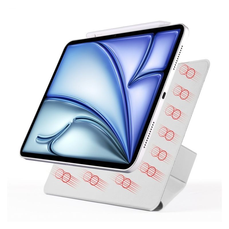 Чехол-книжка BeCover Ultra Slim Origami Magnetic для Apple iPad mini 6 (2021) Gray (712944)