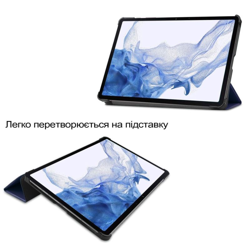 Чeхол-книжка BeCover Smart Case для Samsung Galaxy Tab S10 Lite SM-X400/406 10.9" Deep Blue (713837)