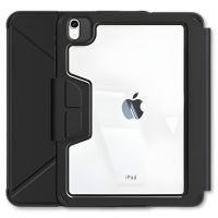 Чохол-книжка BeCover Rugged Origami Transparent з кріпленням Apple Pencil для Apple iPad Air 11" M2/M3 (2024/2025) Black (714968)