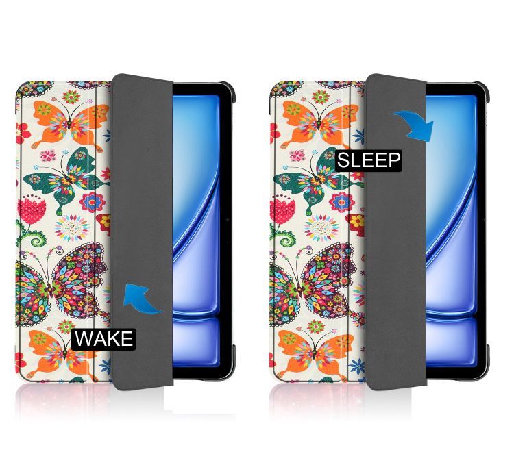Чохол-книжка BeCover Smart Case для Apple iPad Air 11" M4 2026 Butterfly (715205)