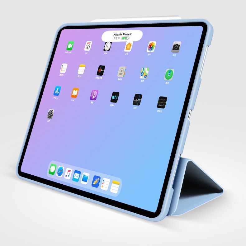 Чeхол BeCover Tri Fold Soft TPU Silicone для Apple iPad Air 11" M4 2026 Light Blue (715239)