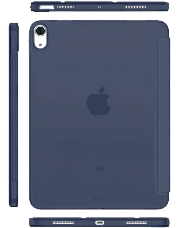 Чeхол-книжка BeCover Tri Fold Hard для Apple iPad Air 11" M4 2026 Deep Blue (715243)
