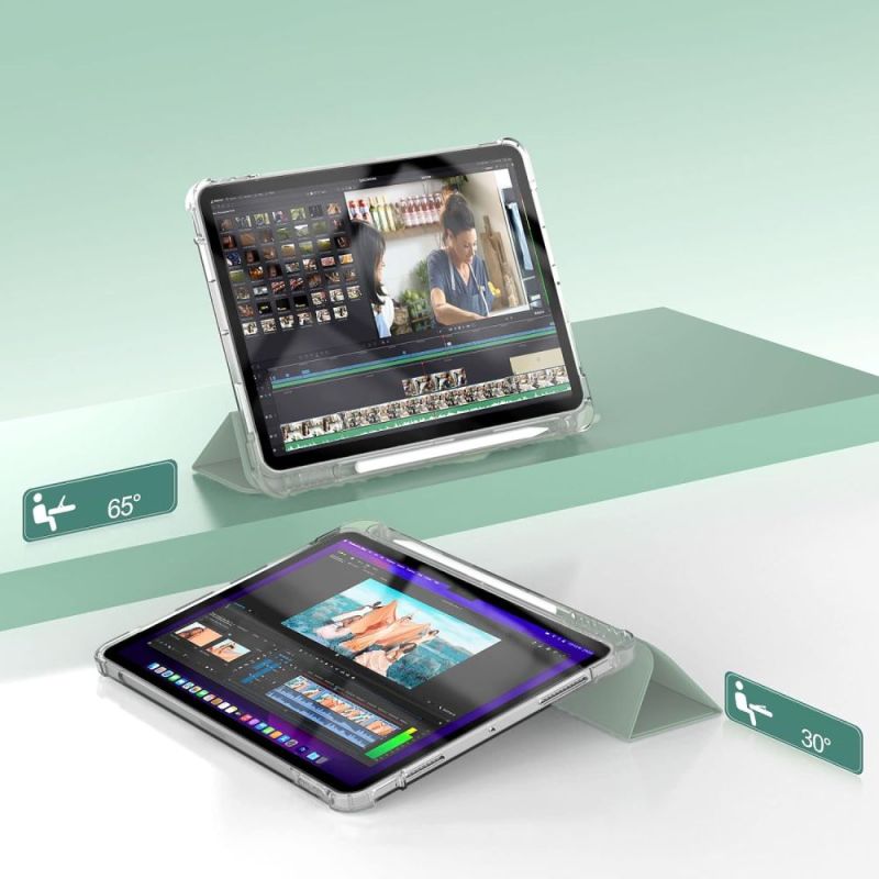 Чeхол-книжка BeCover Soft Edge с креплением Apple Pencil для Apple iPad Air 11" M4 2026 Green (715263)