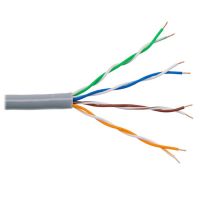 Кабель вита пара Atcom Premium FTP, 4*2*0.51мм, СU, CAT6, 1Gb/s, мідь, 305м (60707)