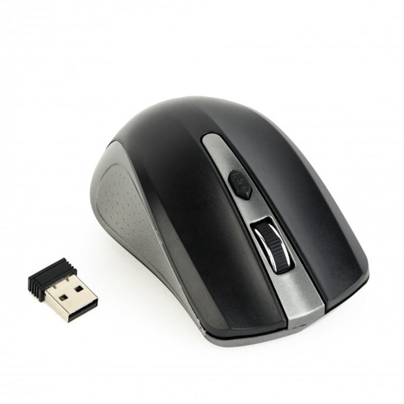 Мышь беспроводная Gembird Grey/Black (MUSW-4B-04-GB)