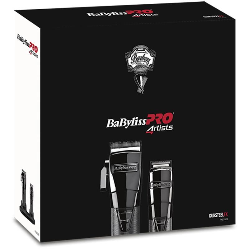 Машинка для стрижки Babyliss Pro GunSteel FX Grooming Set (FX8705E)