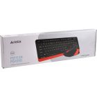 Комплект (клавіатура, мишка) бездротовий A4Tech Fstyler FG1010 Orange USB (FG1010 (Orange))