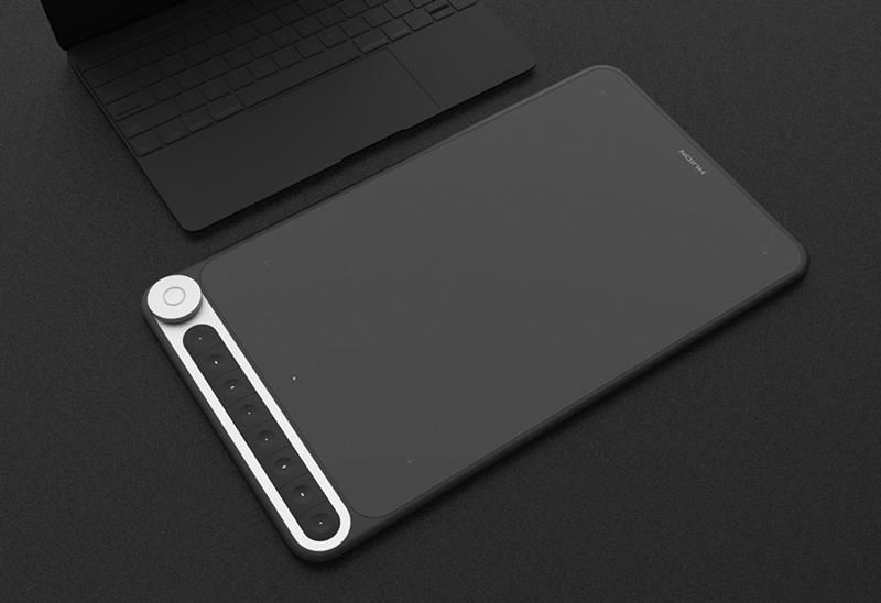 Графічний планшет Huion Inspiroy Dial + рукавичка (Q620M)