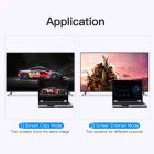 Адаптер Vention Flat HDMI - VGA (M/F), зі звуком і живленням, 0.15 м, чорний (42161)