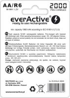 Акумулятор everActive AA/HR06 Ni-MH 2000mAh BL 4шт (EVHRL6-2000)