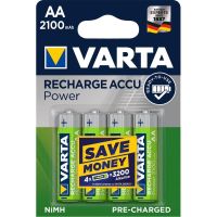 Акумулятор Varta Ready to Use AA/HR06 Ni-MH 2100 mAh BL 4шт (Varta 56706)