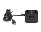 Сетевое зарядное устройство REAL-EL CH-217 (2USB, 2.1A) Black + кабель Lightning (EL123160016)