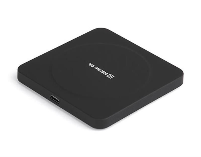 Бездротовий зарядний пристрій REAL-EL WL-710 1.5A 5W Black (EL123160018)