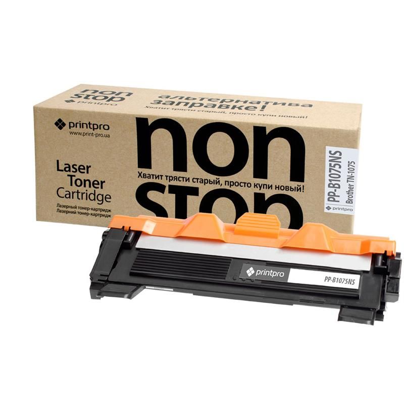 Картридж PrintPro NonStop Brother HL-1112R/DCP-1510/MF-1810 (TN1075) (PP-B1075NS)