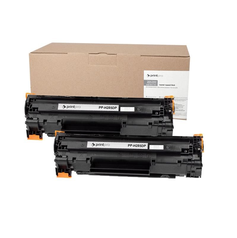 Картридж PrintPro HP LJ P1102/1102W/M1132/M1212NF (CE285A) Dual Pack (PP-H285DP)