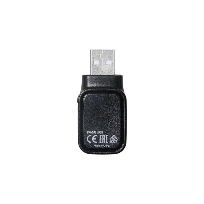 Бездротовий адаптер Edimax (AC600, Wi-Fi & Bluetooth 4.0, mini) (EW-7611UCB)