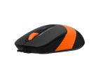 Миша A4Tech FM10S Orange/Black USB (FM10S (Orange))