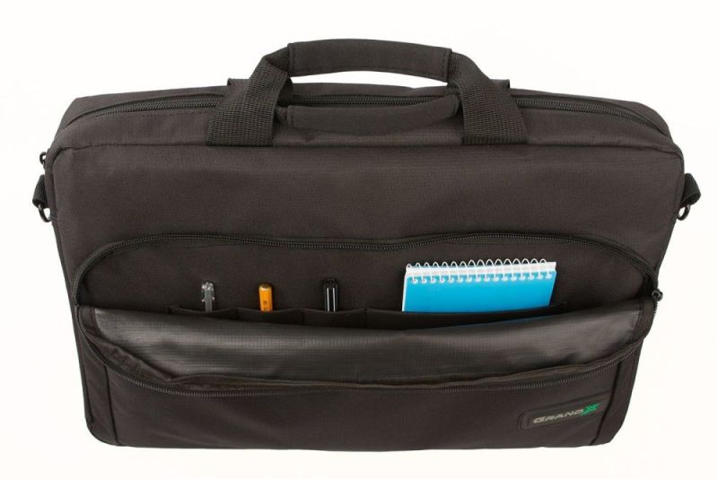 Сумка для ноутбука Grand-X 15.6" Black Ripstop Nylon (SB-129)