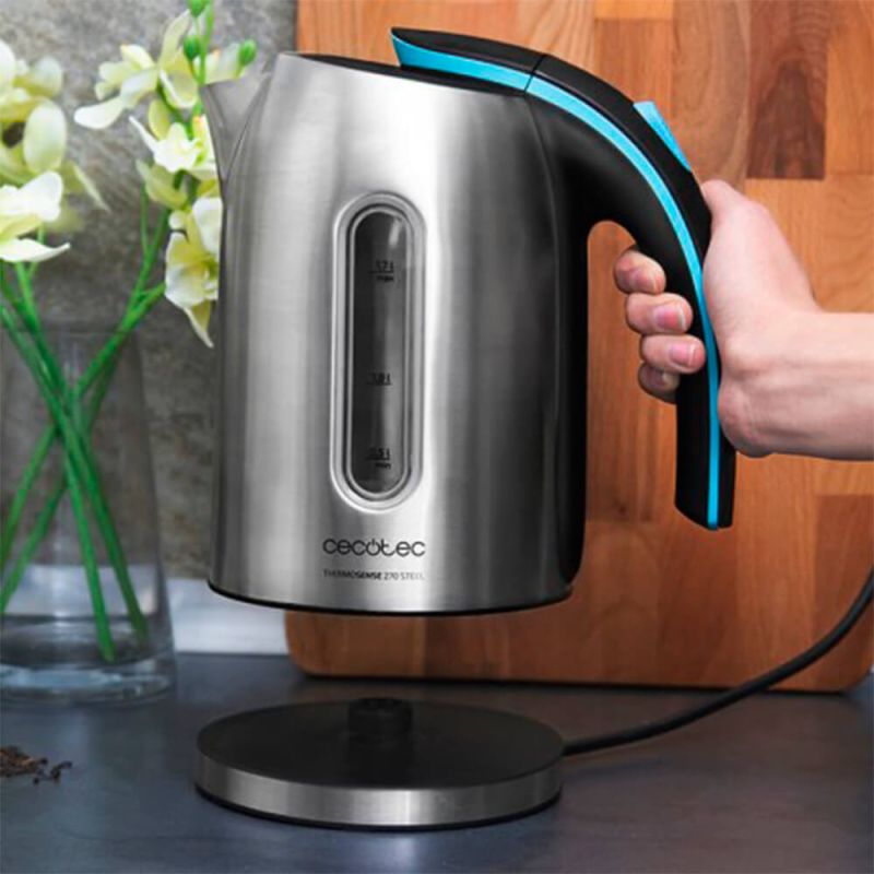 Електрочайник Cecotec ThermoSense 270 Steel (8435484015141) (CCTC-01514)