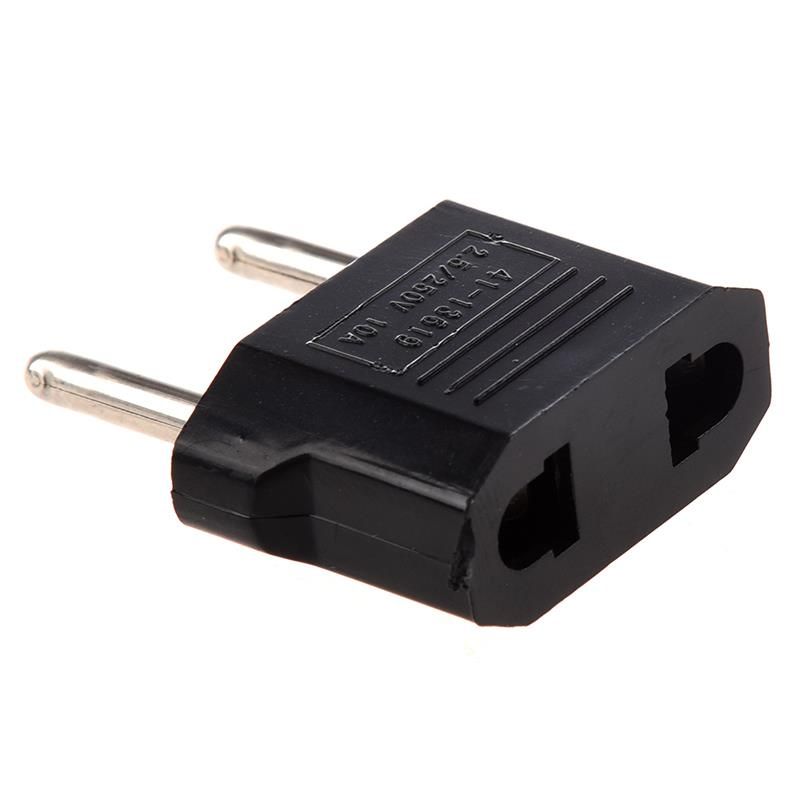 Переходник Atcom UK/US - EU Black (14345)