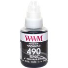 Чорнило WWM Canon Pixma G1400/2400/3400 Black Pigment 140г (C490BP)