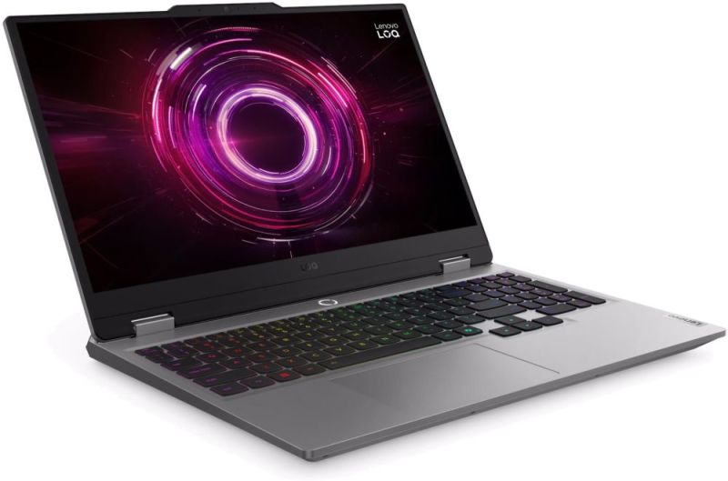 Ноутбук Lenovo LOQ 15AHP10 Luna Grey (83JG009JRA)