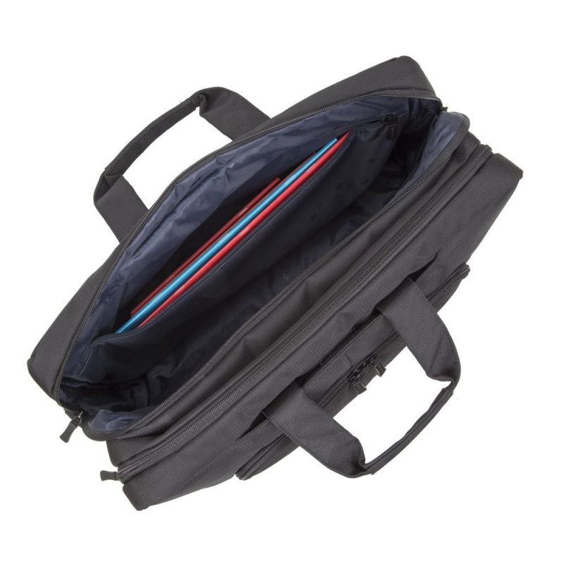 Сумка для ноутбука Rivacase Tegel 8455 17.3" Black (8455 (Black))