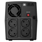 ИБП NJOY Keen 1500 (UPLI-LI150KU-CG01B) Lin.int., AVR, 4 x евро, USB, пластик (Keen 1500 USB)