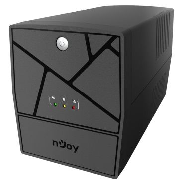 ИБП NJOY (UPLI-LI200KE-CG01B) Lin.int., AVR, 4 x евро, пластик (Keen 2000)
