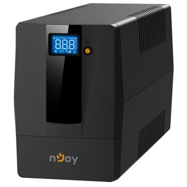 ИБП NJOY Horus Plus 800 (PWUP-LI080H1-AZ01B) Lin.int., AVR, 2 x евро, USB, LCD, пластик (Horus Plus 800 USB)