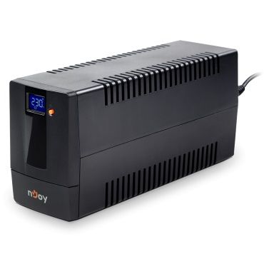 ИБП NJOY Horus Plus 800 (PWUP-LI080H1-AZ01B) Lin.int., AVR, 2 x евро, USB, LCD, пластик (Horus Plus 800 USB)