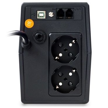 ИБП NJOY Horus Plus 800 (PWUP-LI080H1-AZ01B) Lin.int., AVR, 2 x евро, USB, LCD, пластик (Horus Plus 800 USB)
