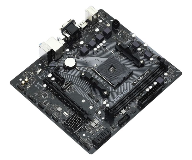 Материнська плата ASRock Socket AM4 (A520M-HVS)