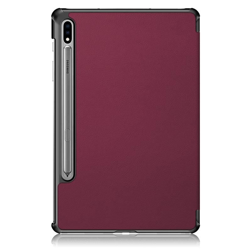 Чехол-книжка BeCover Smart для Samsung Galaxy Tab S7 SM-T870/SM-T875/Tab S8 SM-X700/SM-X706 Red Wine (705224)