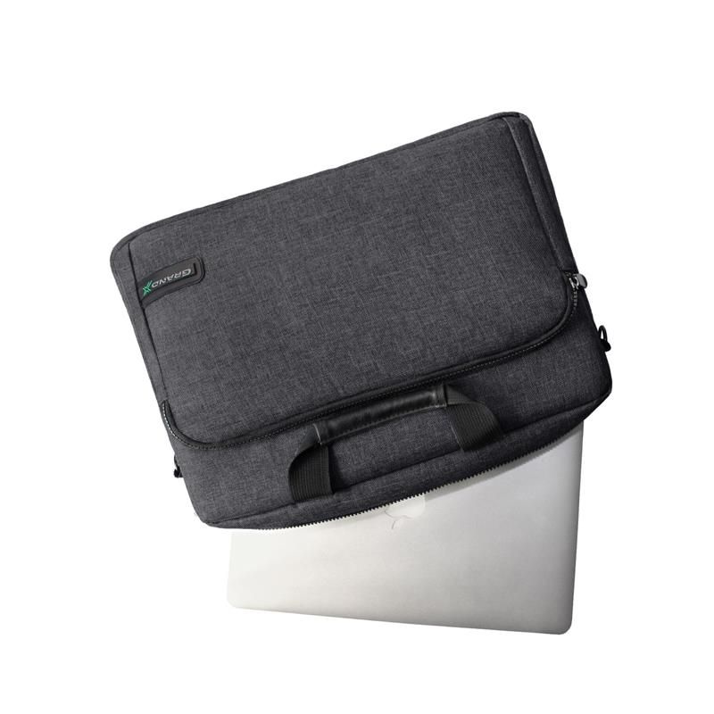 Сумка для ноутбука Grand-X 15.6" Dark Grey (SB-139D)