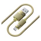 Кабель Luxe Cube Premium USB - micro USB (M/M), 1 м, золотистий (8889986489885)