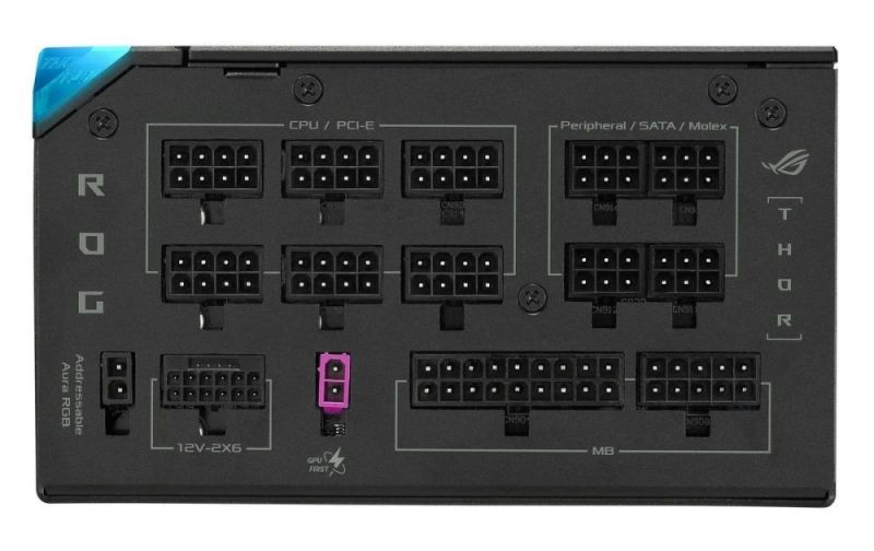 Блок живлення Asus ROG Thor 1200W Platinum III ROG Equalizer (90YE00V7-B0NA00)