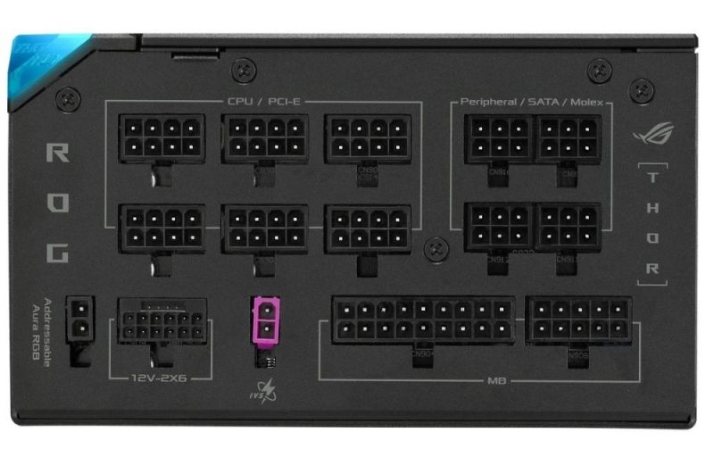 Блок живлення Asus ROG Thor 1000W Platinum III ROG Equalizer (90YE00V8-B0NA00)