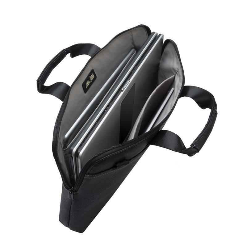 Сумка для ноутбука Rivacase 8930 PU 15.6" Black (8930 PU (Black))