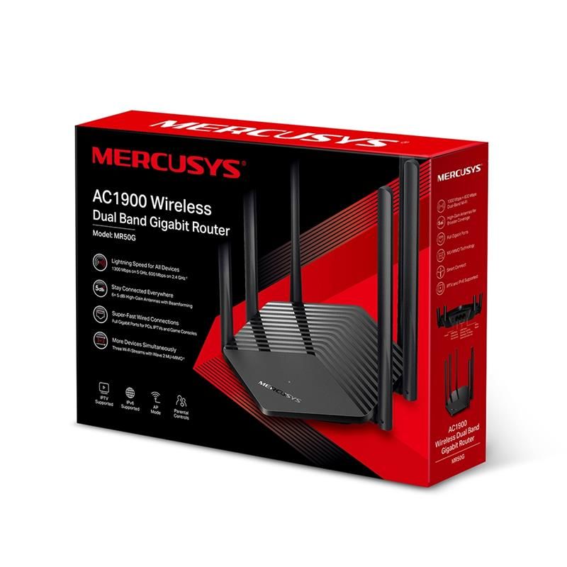 Беспроводной маршрутизатор Mercusys (MR50G)