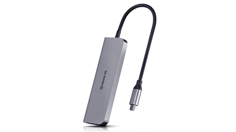 USB-хаб REAL-EL CQ-700 4 ports (EL123110002)