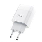 Зарядний пристрій Hoco C72A Glorious (1USB, 2.1А) White + кабель Type-C (6931474713018)