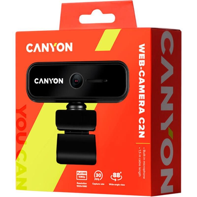 Веб-камера Canyon Black (CNE-HWC2N)
