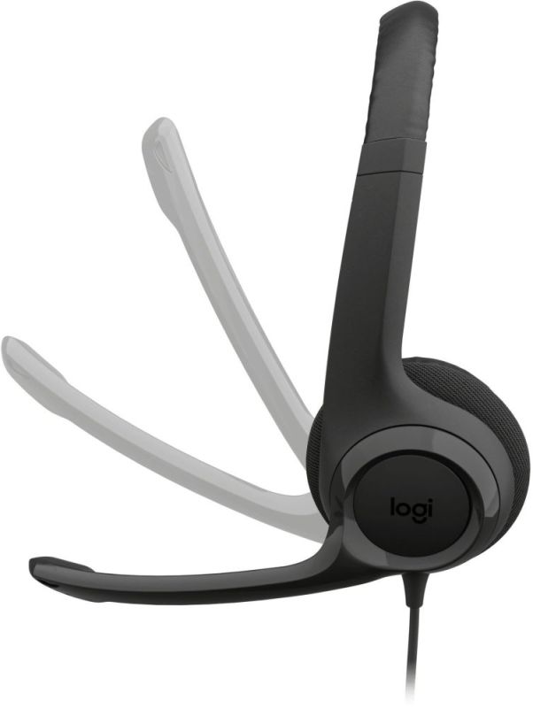 Гарнитура Logitech H390 USB-C Midnight Black (981-001576)
