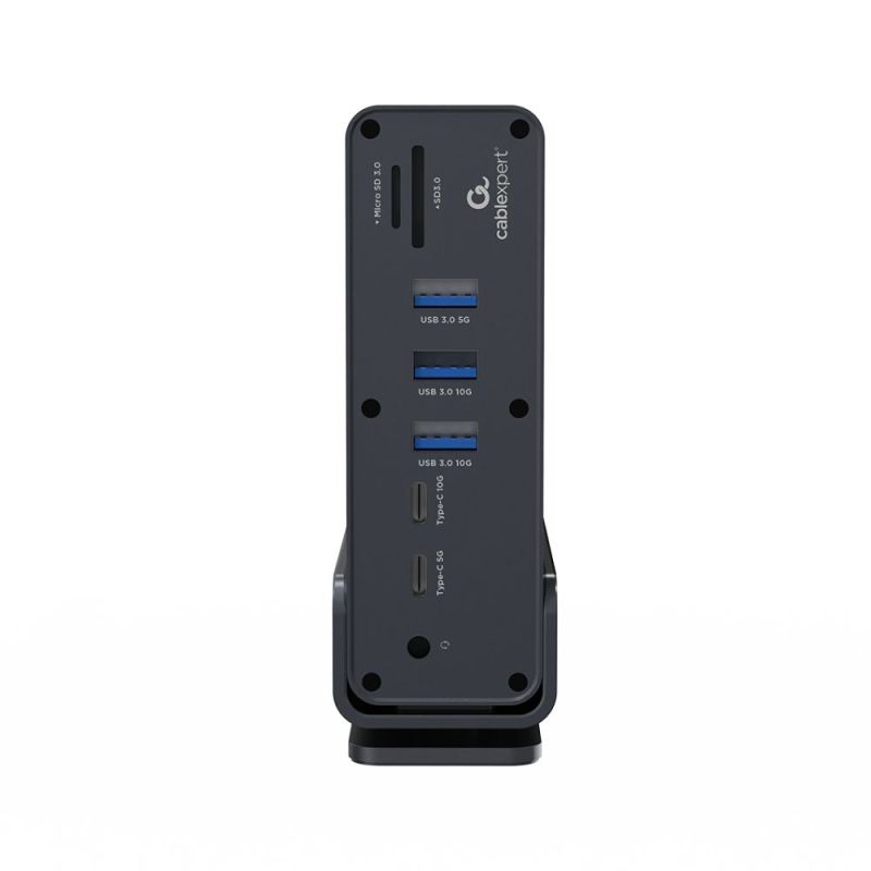 Док станція Cablexpert USB-C 15-в-1 (A-CF-COMBO15-01)