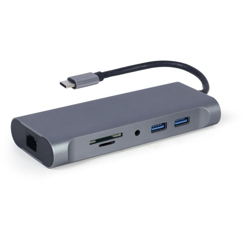Док станція Cablexpert USB-C 7-в-1 (A-CM-COMBO7-01)