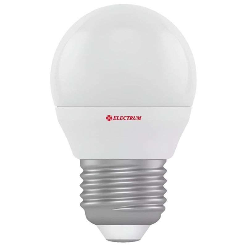 Лампа світлодіодна куля Electrum 6W E27 3000K (A-LB-1010)