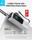 Универсальная мобильная батарея Anker Laptop 25000mAh 165W Silver (A1695H41)