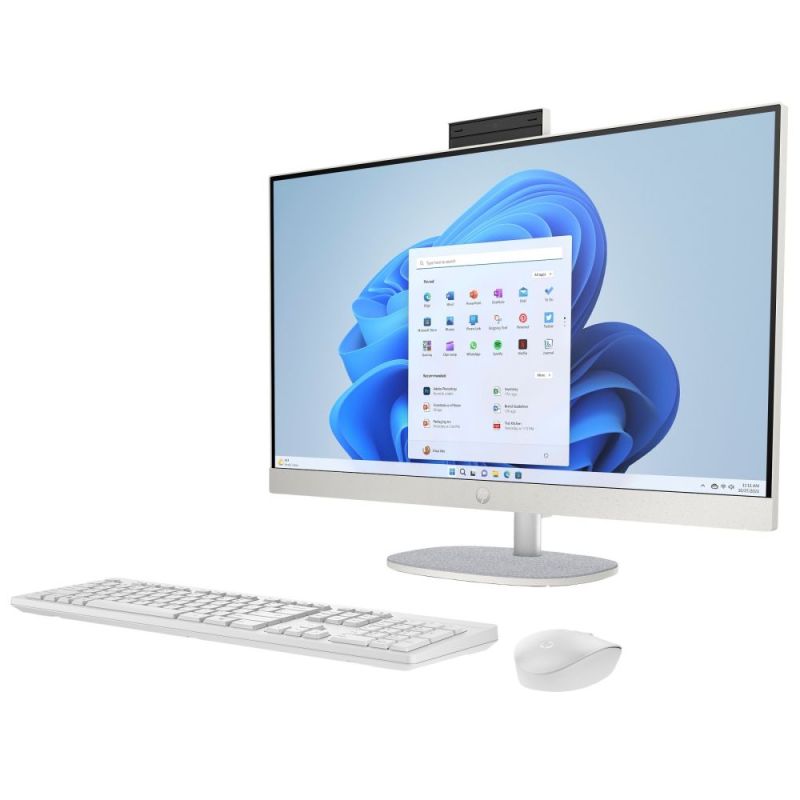 Моноблок HP All-in-One 27-cr1004ua White (A45E3EA)